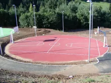 Campo minibasket centro sportivo "Bons en Chablais"